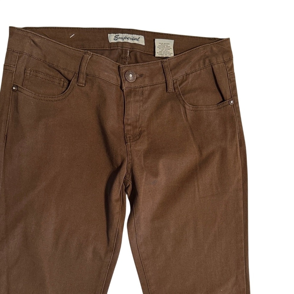 Emperial Women's Brown Skinny Jeans
